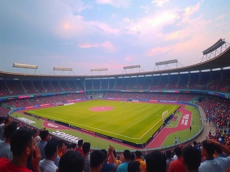 Pass Masters India - Experience the magic of Indian stadiums Pass Masters India recreation of Salt Lake Stadium in Kolkata with cheering crowd